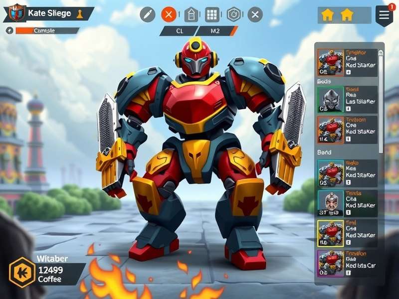 Kol Robo Siege Gladiator customization options